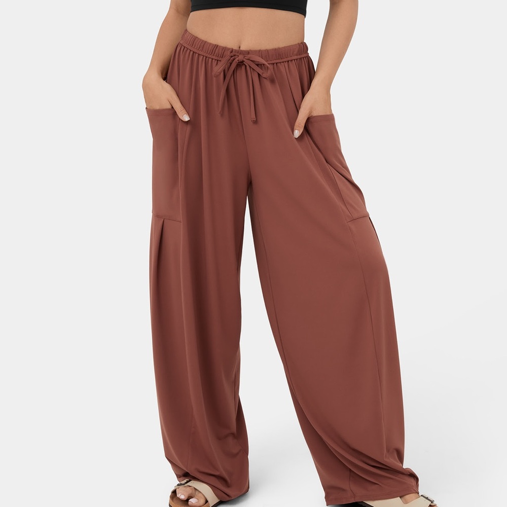 Halara Palazzo Flowy Wide Leg Casual Pants